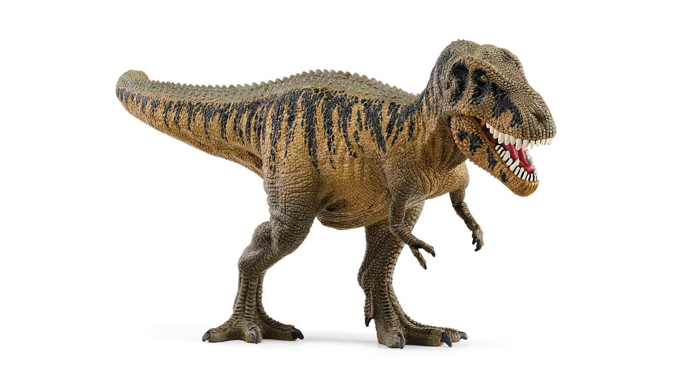 Una figura de dinosaurio Schleich
