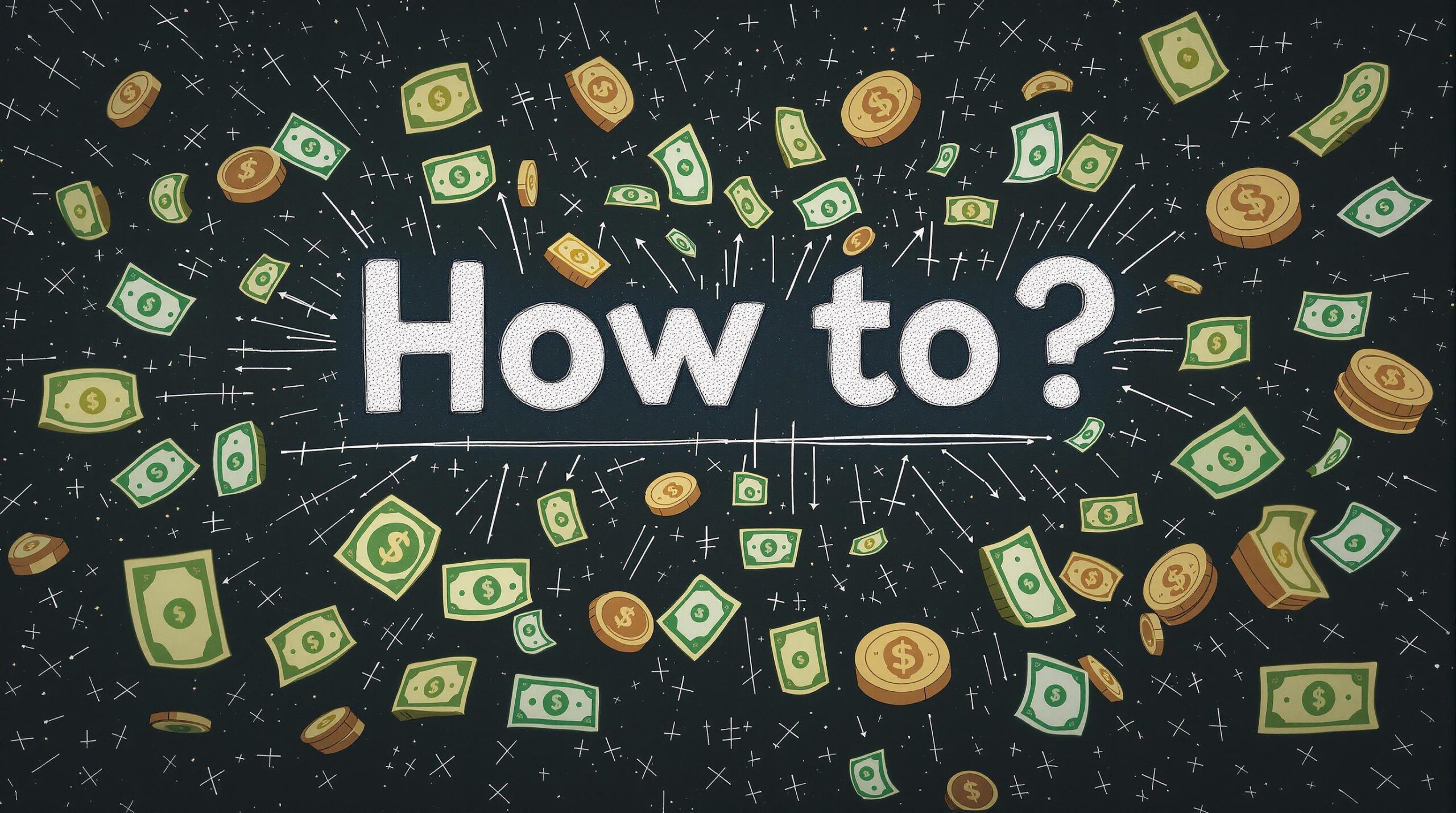 Una ilustración de la pregunta inglesa: How to?